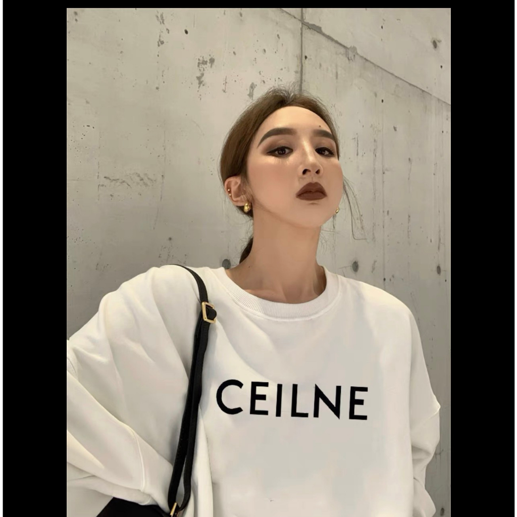 Áo sweater CEILNE chính hãng khoác nỉ cao cấp unisex, Áo swt CEILNE nam nữ form rộng Hight Bar store
