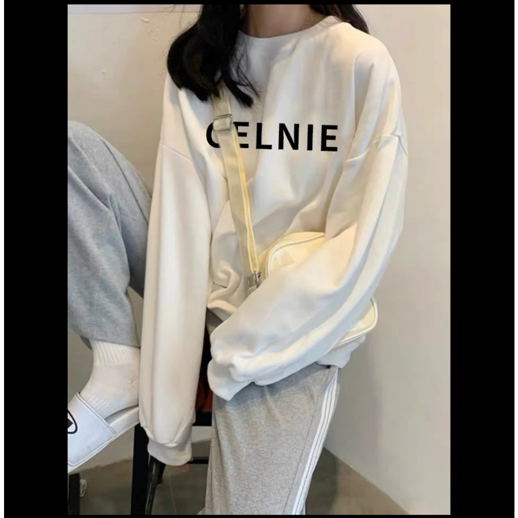 Áo sweater CEILNE chính hãng khoác nỉ cao cấp unisex, Áo swt CEILNE nam nữ form rộng Hight Bar store