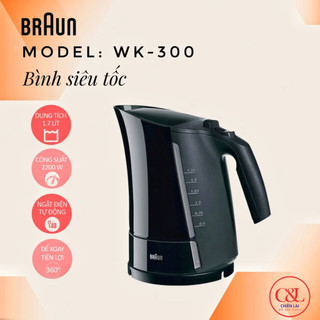 Siêu tốc 1.7l braun wk300