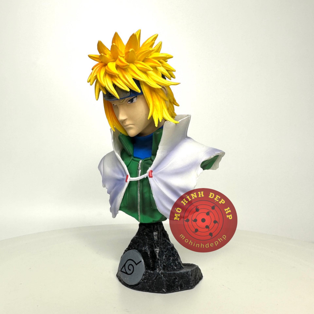 Mô hình naruto tượng bán thân hokage đệ tứ Minato Namikaze tia chớp vàng làng lá