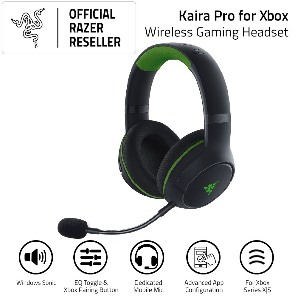 Tai nghe chơi Game Razer Kaira Pro for Xbox - Hàng chính hãng