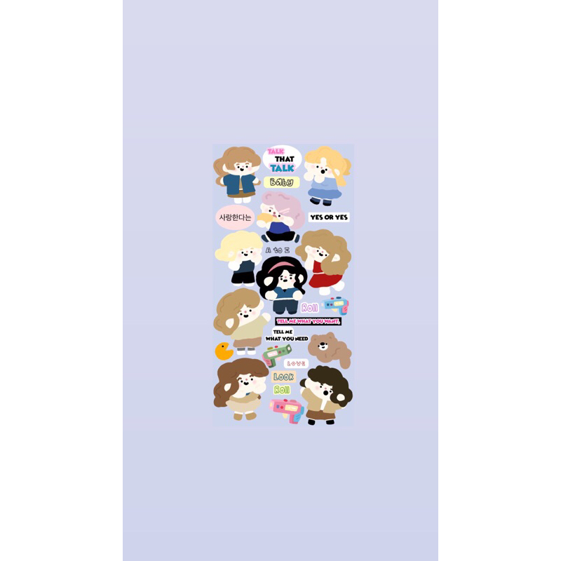 Hình dán Twice- mayisbychan stickers