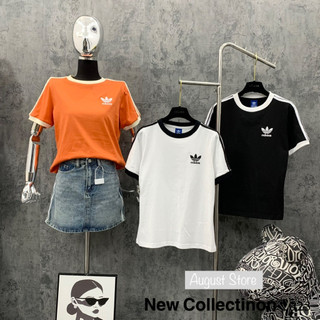 Áo thun babytee thêu chữ das áo phông phối viền thể thao form ôm vừa