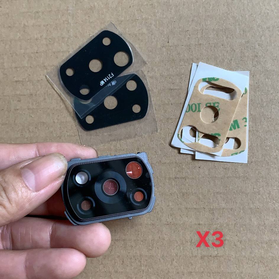 cụm kính camera poco X3