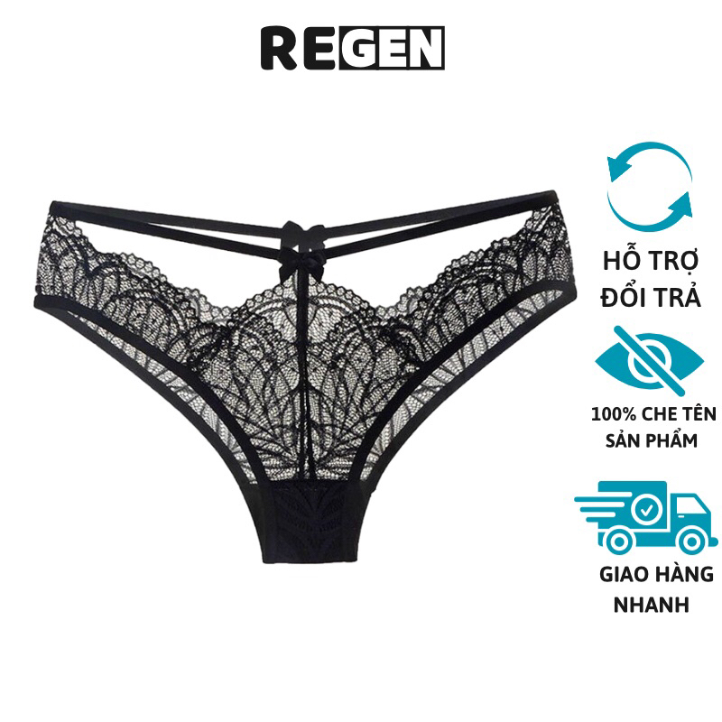 Quần lót ren nữ sexy,quần lót ren phối dây gợi cảm,quần chip nữ mềm mại quyến rũ | BigBuy360 - bigbuy360.vn