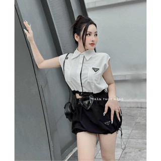 Chân Váy Phồng Lưng Cao Rút Dây Kiểu Dáng Sang Chảnh Và Gợi Cảm Cho Phái Đẹp