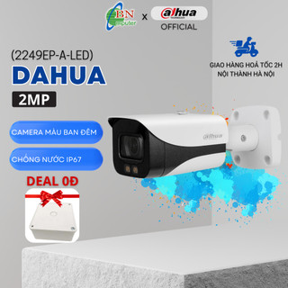 Camera quan sát HDCVI 2249EP-A-LED dạng thân, ban đêm có màu, có micro, bảo hành 24 tháng