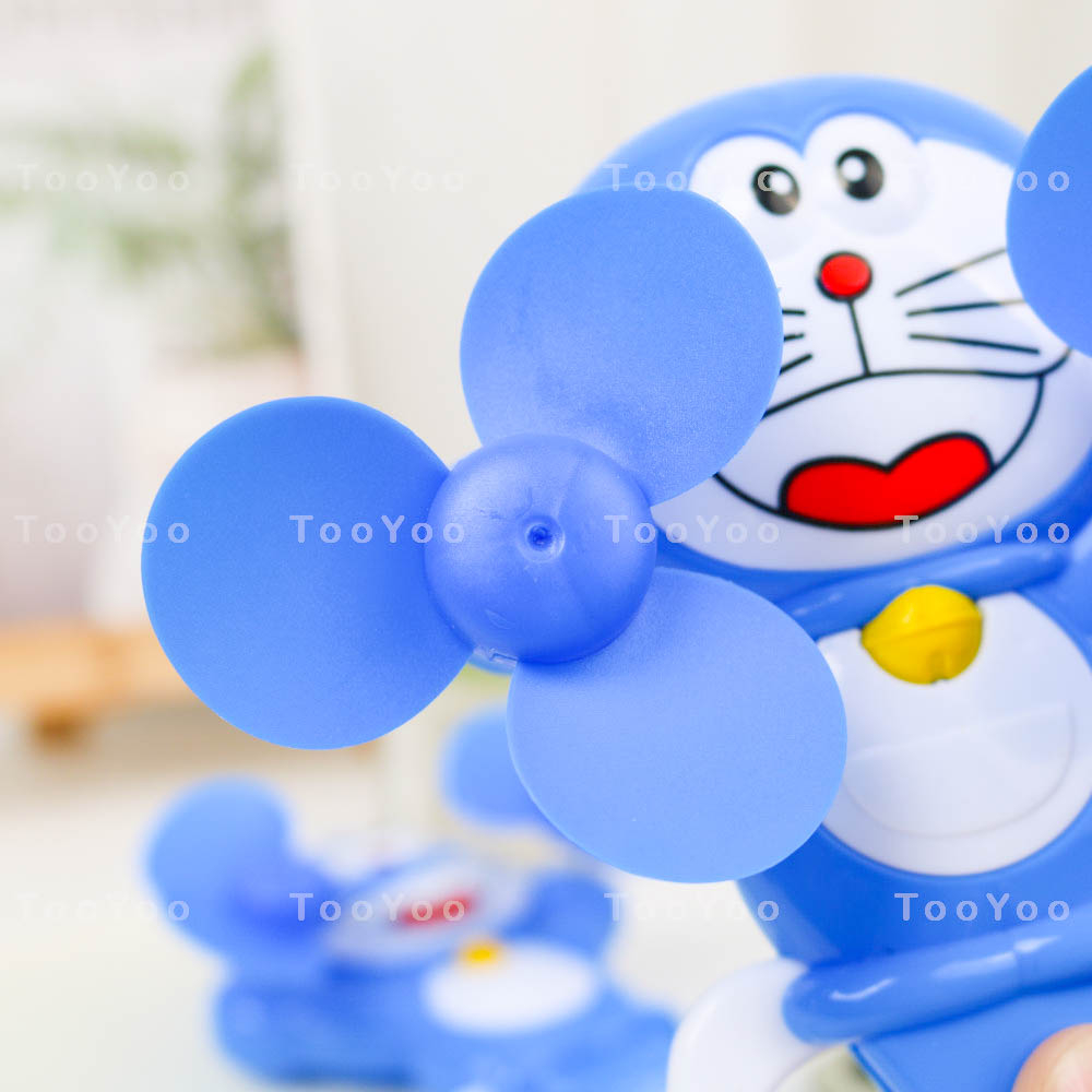 Quạt mini Doraemon bấm tay dễ thương cute TooYoo BK00294