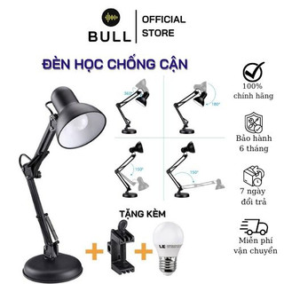 Đèn học để bàn chống cận thị cao cấp tặng kèm kẹp bàn
