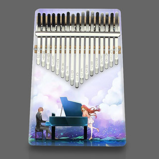  Đàn Kalimba Trong Suốt Pha Lê 17 Phím Chính Hãng - Full Phụ Kiện 
