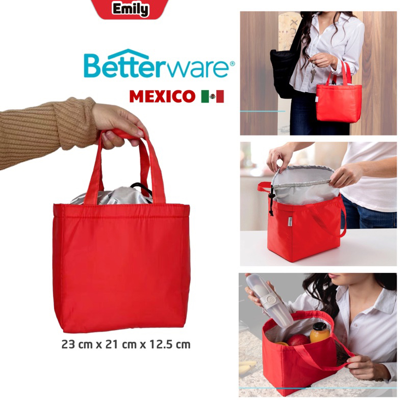 Túi đựng hộp cơm giữ nhiệt BetterWare Mexico hàng xuất khẩu