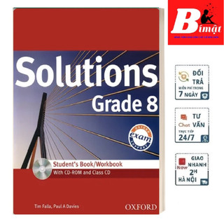 Sách - Giáo Trình Tiếng Anh Solutions Grade 8