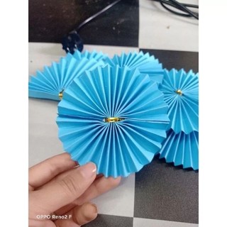 QUẠT GIẤY TRANG TRÍ TẾT