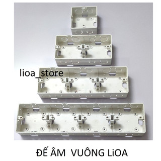 ĐẾ ÂM BỐN VUÔNG LiOA-LẮP CHÌM