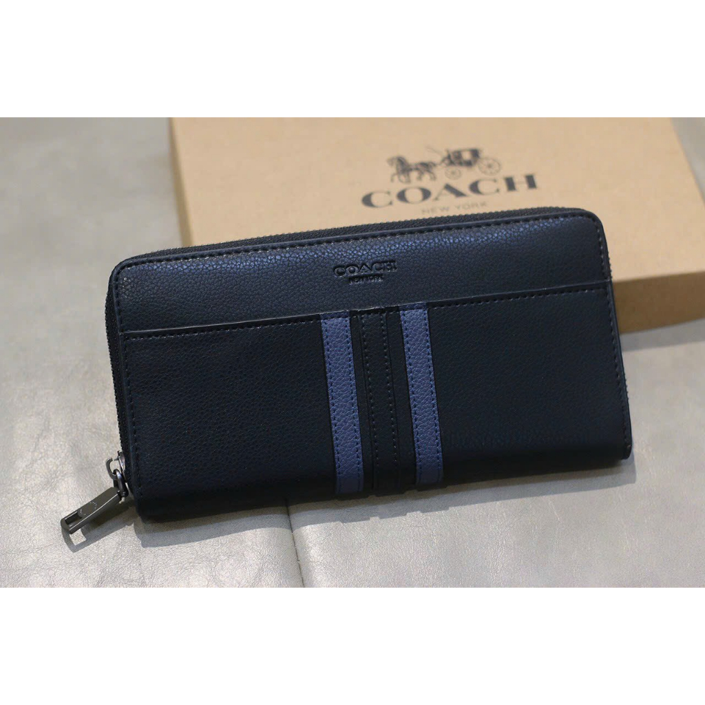 Ví dài Coach da thật hàng xuất dư