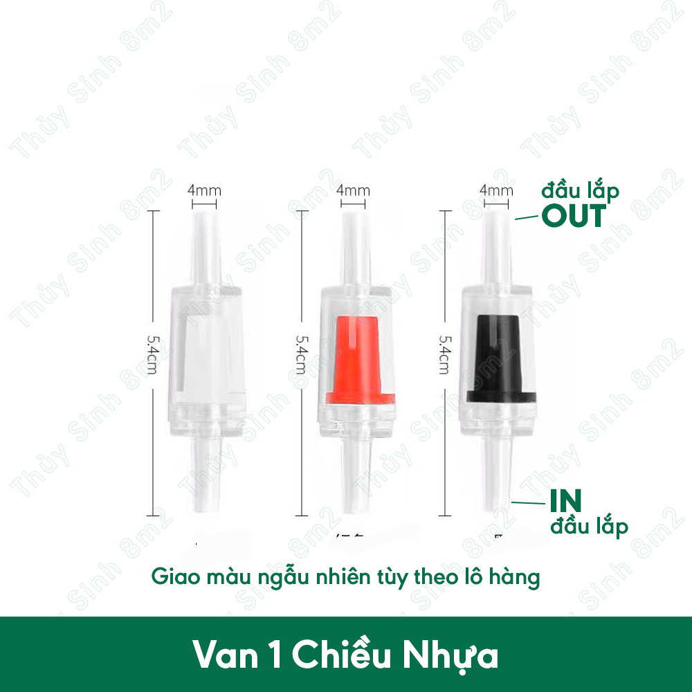 Van nối 1 chiều CO2 Inox ISTA Stainless Check Valve - 8m2