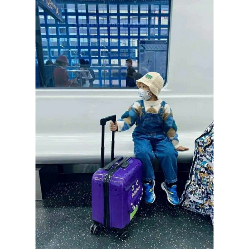 Vali kéo pediasure size 18 inch có mã khóa an toàn