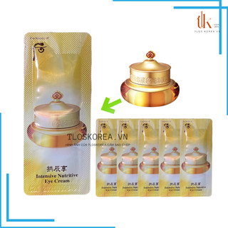 Gói Sample Kem Mắt Who Vàng Nâng Cơ Chống Lão- Intensive Nutritive Eye Cream Sample
