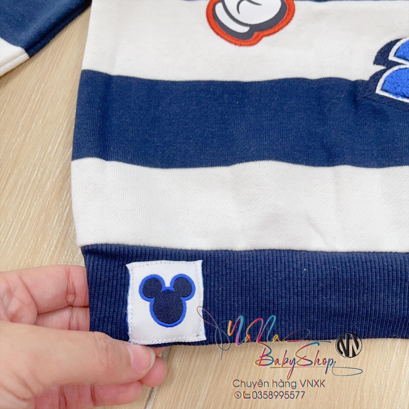 Áo nỉ da cá disney