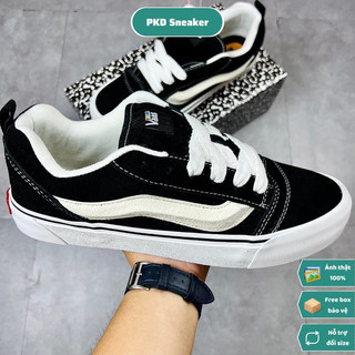 Giày sneaker cổ thấp vans vault ua knu-skool vr3 lx imran potato black white hàng sc