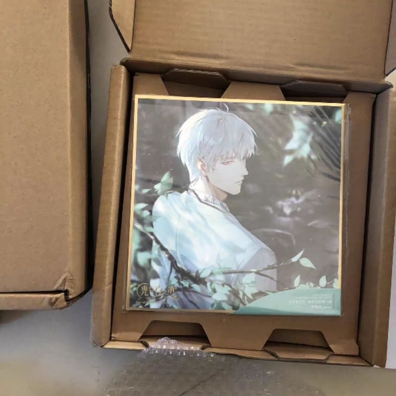 Ảnh Shikishi trưng bày sưu tầm game Quang Dữ Dạ Chi Luyến