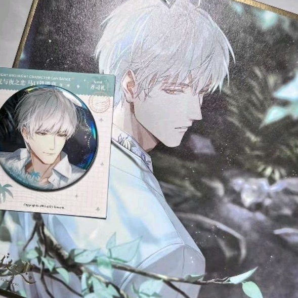 Ảnh Shikishi trưng bày sưu tầm game Quang Dữ Dạ Chi Luyến