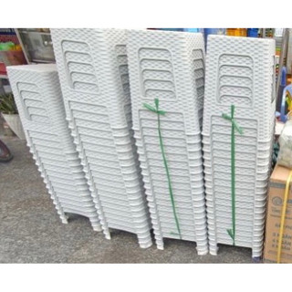 Combo 10 ghế cao đan mây