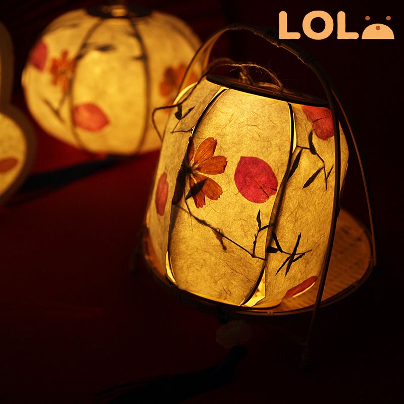 Đèn lồng trung thu - đèn led DIY cho em bé nhiều hình dáng decor trang trí nhà cửa concept Trung thu Tiệm Lô Lô DL01