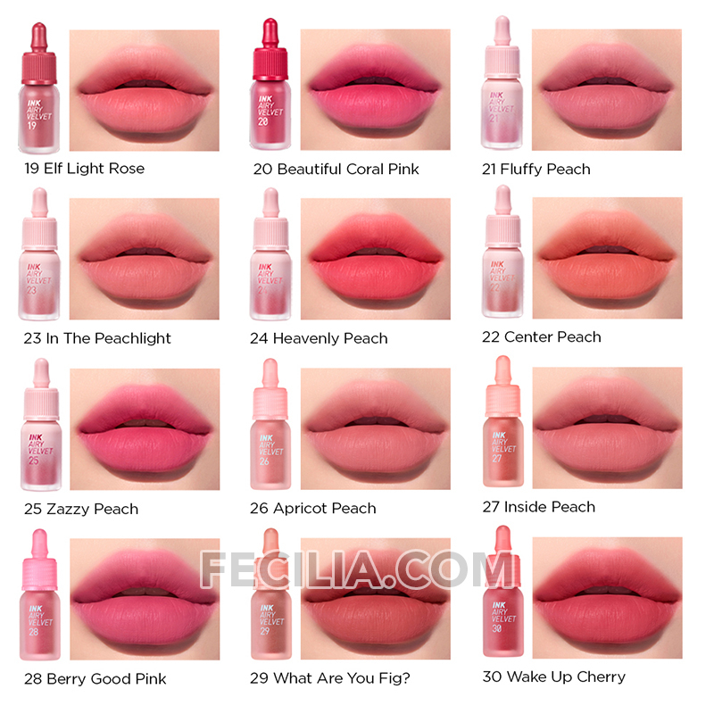 Son Kem PERIPERA INK Airy Velvet 2019