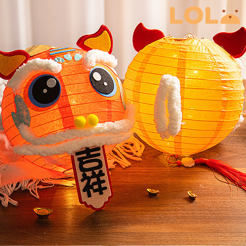 Đèn lồng Tết - đèn led DIY cho em bé nhiều hình dáng decor trang trí nhà cửa concept Tết Tiệm Lô Lô DL03