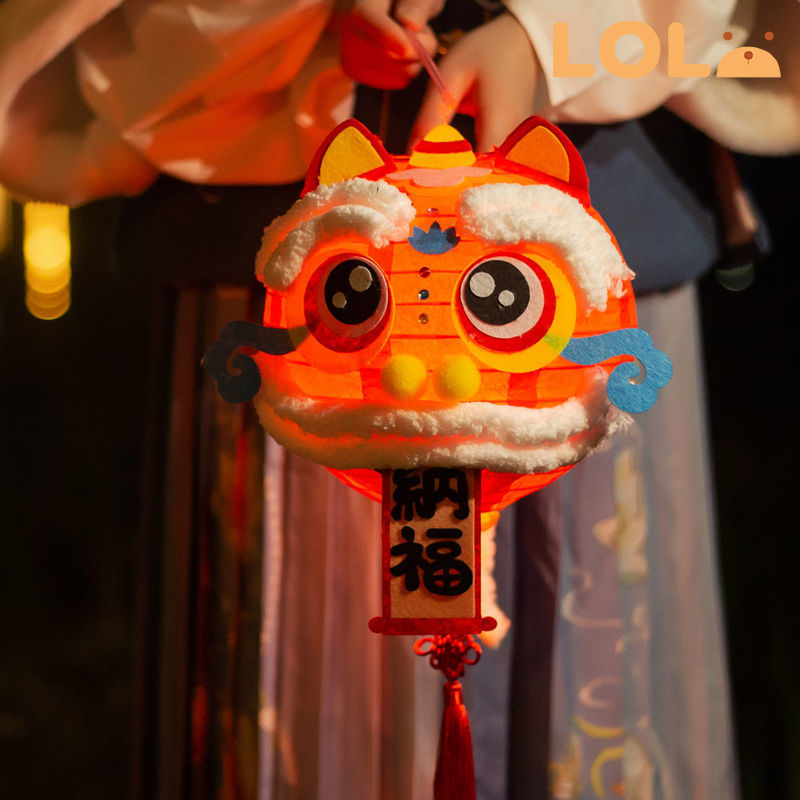 Đèn lồng Tết - đèn led DIY cho em bé nhiều hình dáng decor trang trí nhà cửa concept Tết Tiệm Lô Lô DL03