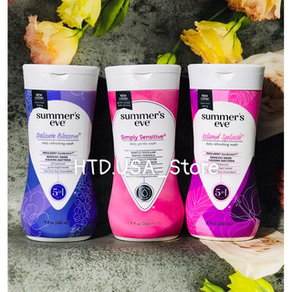 DUNG DỊCH VỆ SINH PHỤ NỮ SUMMER'S EVE 5in1, 266ml -444ml Của Mỹ