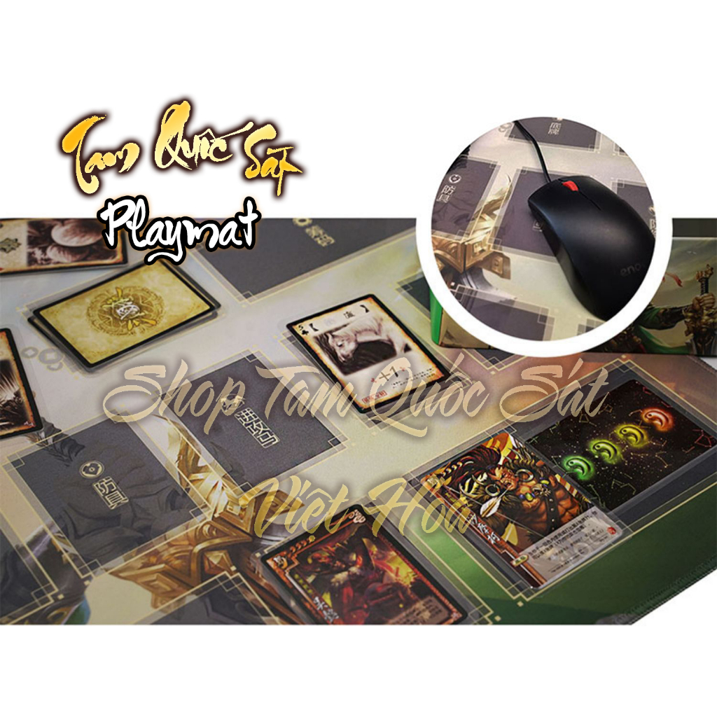 Tam Quốc Sát Playmat kiêm miếng lót chuột chính hãng