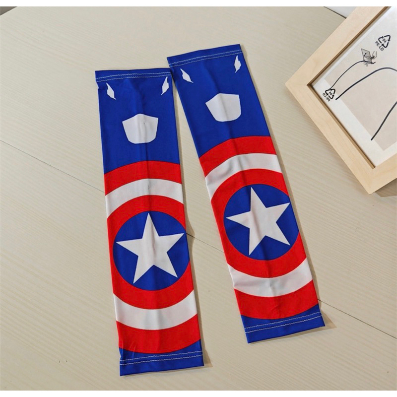 Găng tay chống nắng siêu anh hùng cho bé - đi biển bảo vệ bé yêu