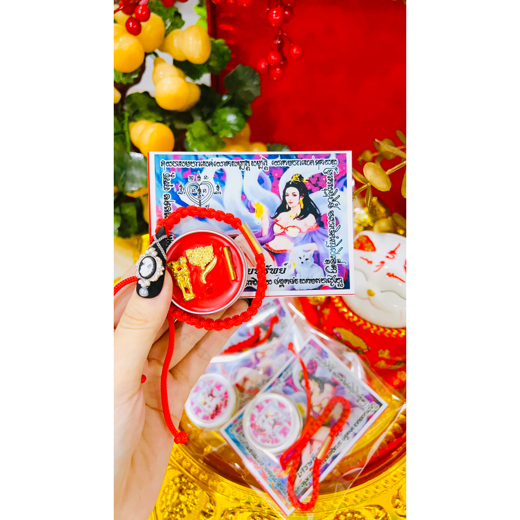 Son sáp thủ công cô gái hồ ly