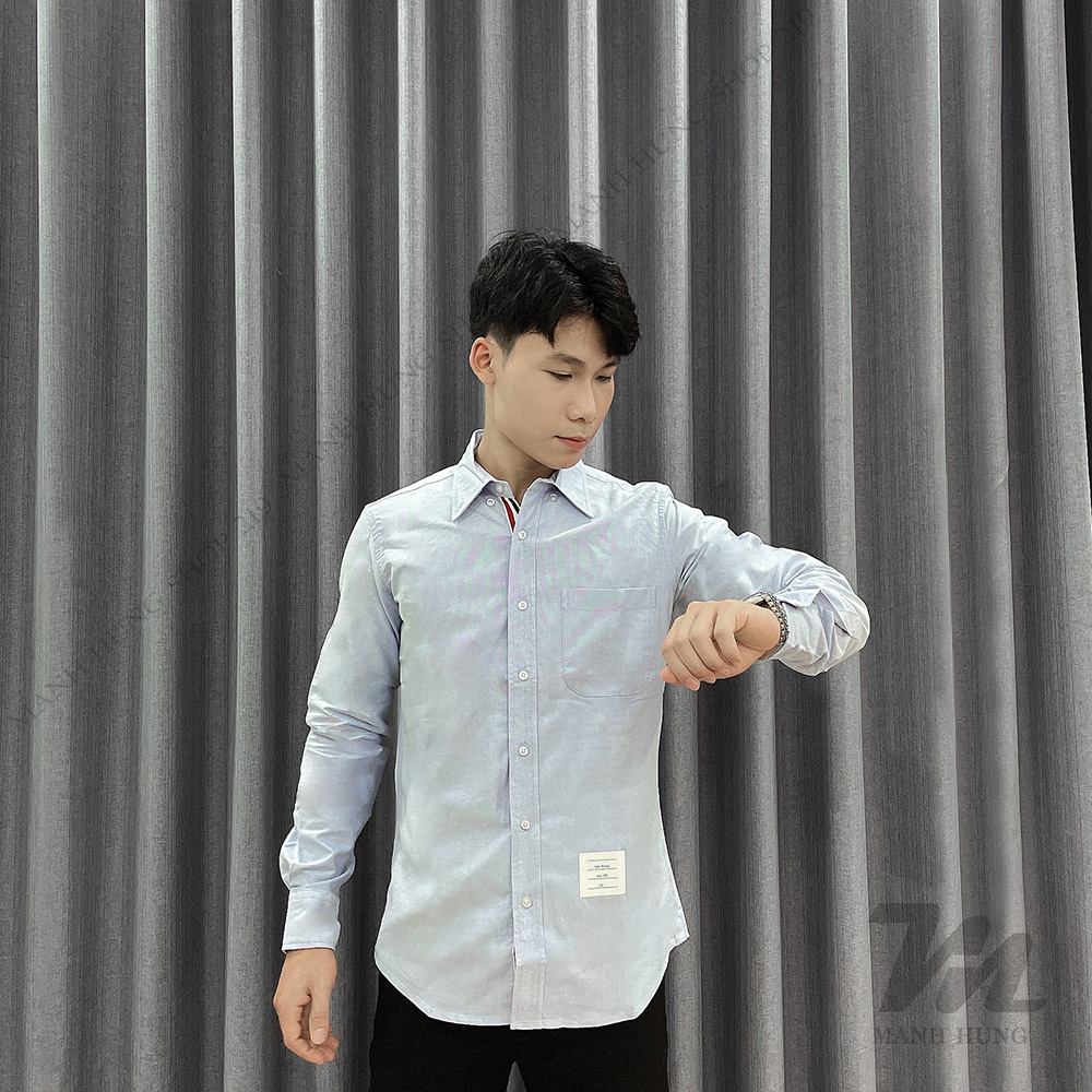 🏆  - Sơ Mi Thom - Check Ngực Viền Trong Áo- Vải Oxford Hottrend 2023 Hàng QC Chuẩn Hàng Loại 1 Mạnh Hùng Shop