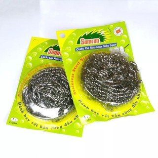 Combo 2 miếng cước cọ rửa xoong nồi inox siêu sạch