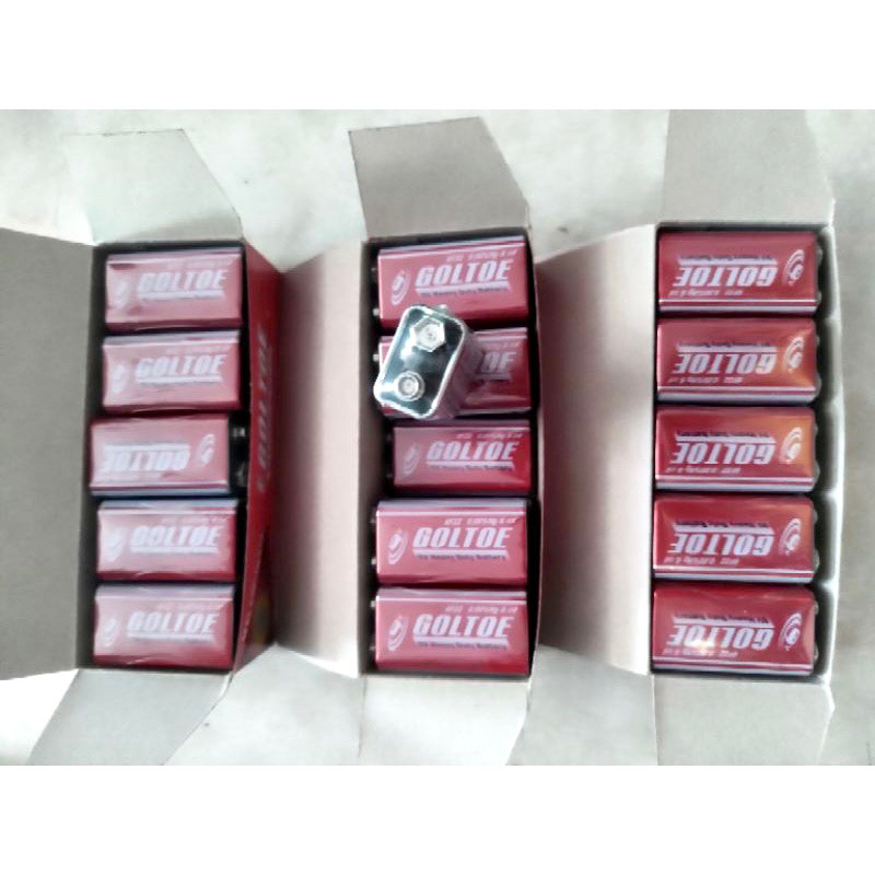 Pin vuông 9V GOLIFE or GOLTOE 33g