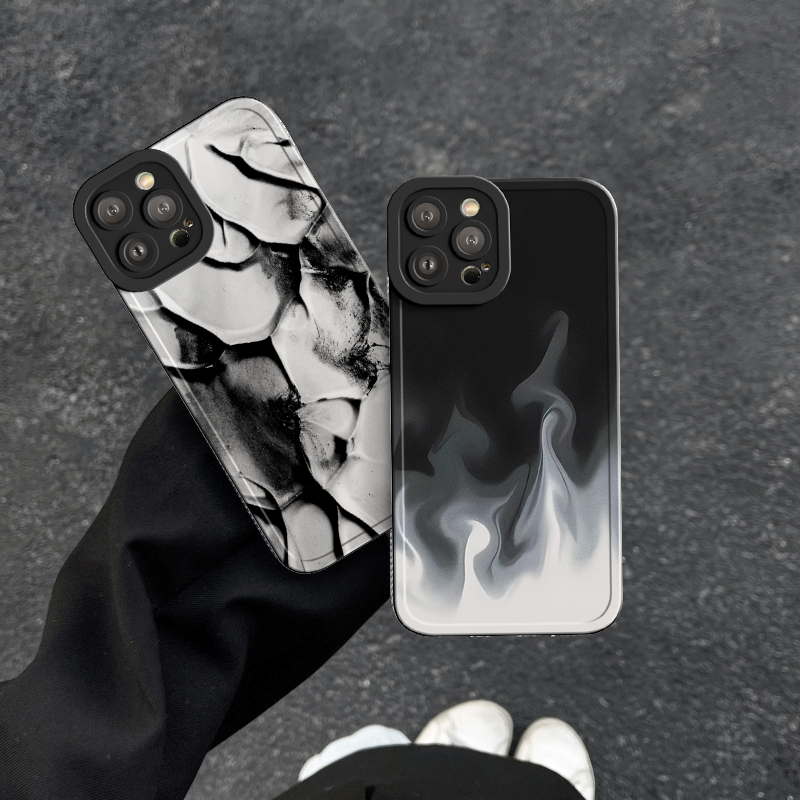 Ốp Lưng Điện Thoại Iphone Fire cạnh vuông 6/6plus/6s/6splus/7/7plus/8/8plus/x/xs/11/12/13/14/pro/max/promax/plus