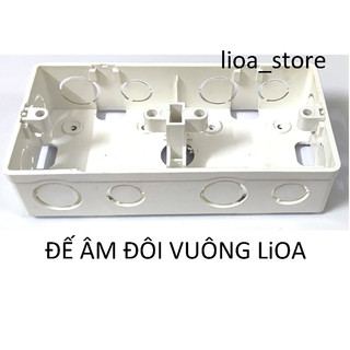 ĐẾ ÂM ( đôi, ba ) VUÔNG LiOA