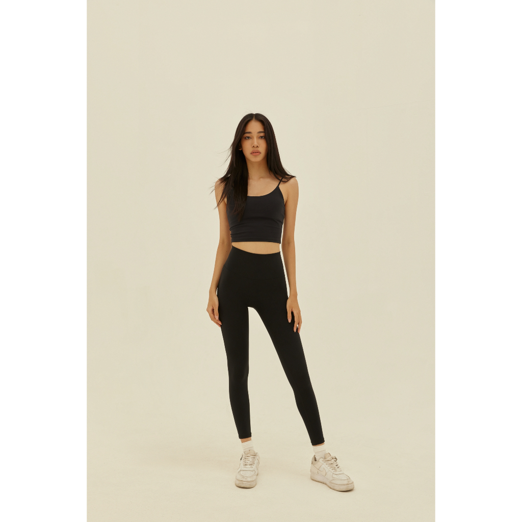 DAPHALE - Quần Legging Dài Ôm Lưng Cao Airbrush