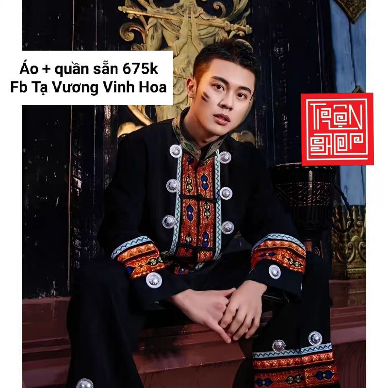 Trang phục Miêu Cương nam hàng mới có sẵn