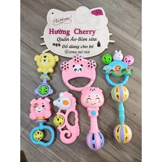 Set đồ chơi xúc xắc 7 món cho bé