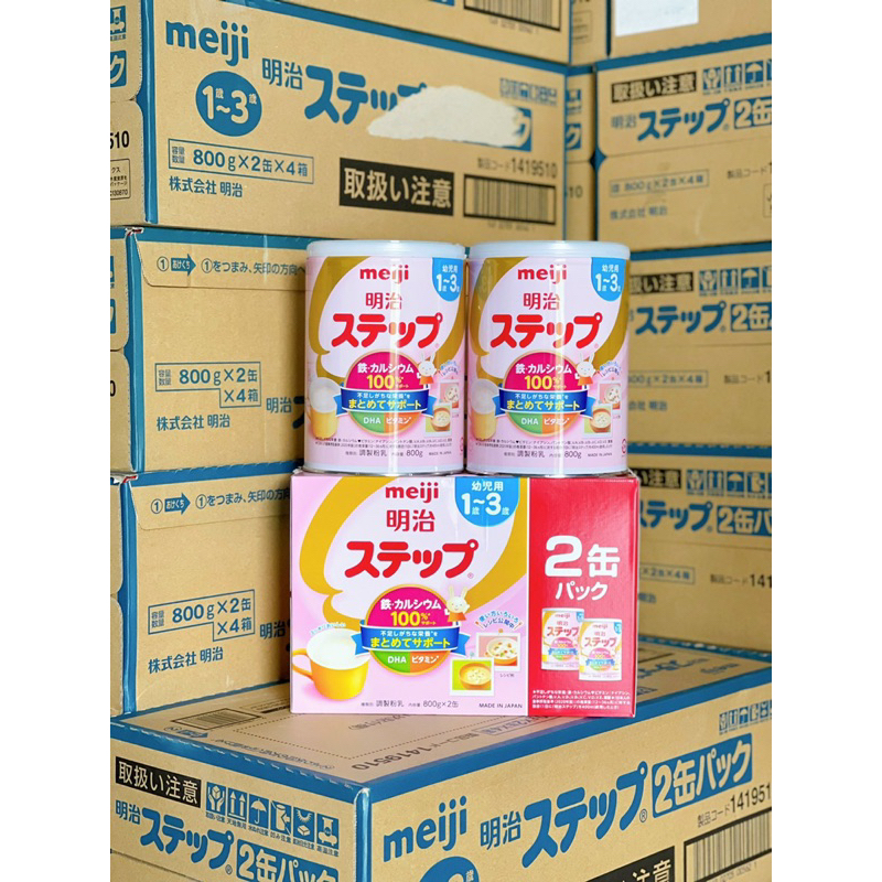 Sữa bột meji cho bé đủ số