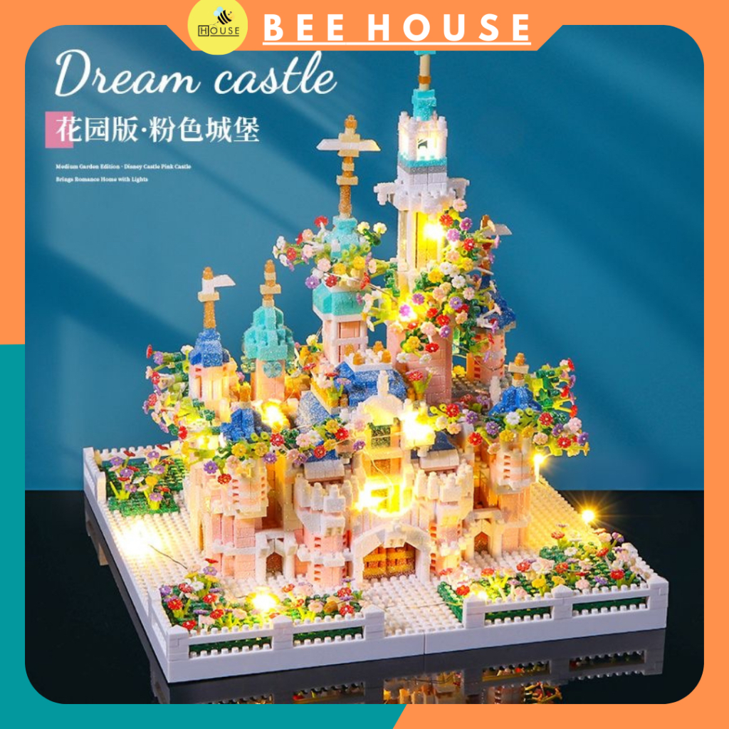 Bộ đồ chơi xếp hình, đồ chơi lắp ráp tàu Titanic, mô hình lâu đài cung điện, đồ chơi lắp ráp quà tặng sinh nhật