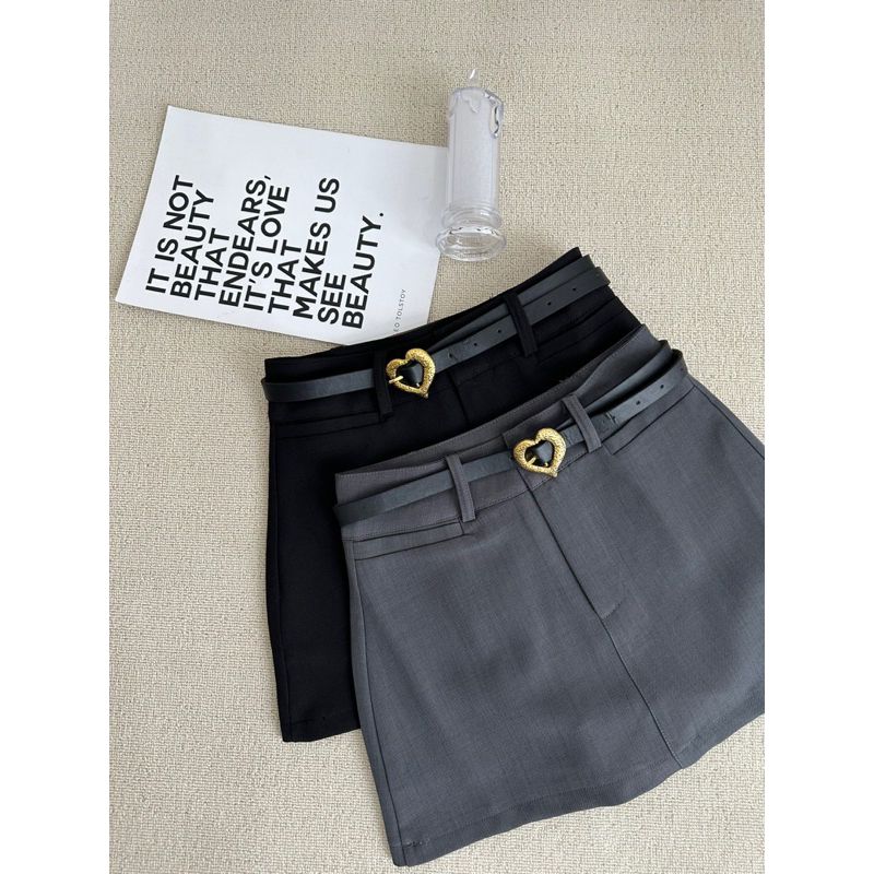 Chân váy kèm belt tim Lianstore