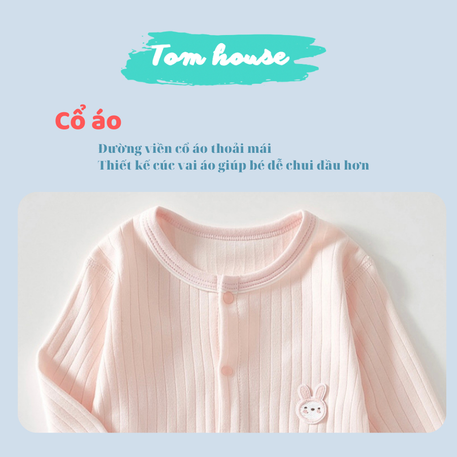 Bộ áo liền thân body dài tay sleepsuit thu đông cho bé trai bé gái sơ sinh 𝟎𝟕𝐁𝐃𝐃
