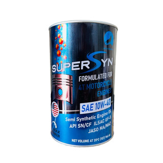 Nhớt tổng hợp xe số - tay côn super syn wolf chemicals usa 10w-40 api sn ma2 946ml