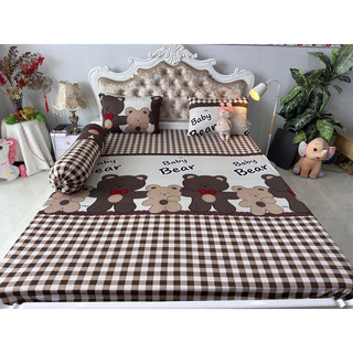Bộ drap thun hàn quốc 4 món mát mịn