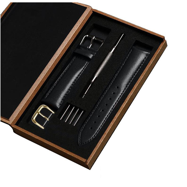 Dây đeo đồng hồ bằng da bò thật, da cá sấu thật